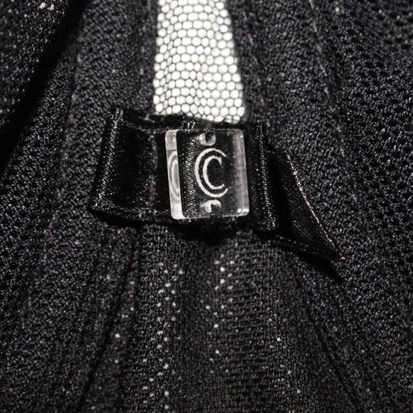 Chantelle Norah Chic Sz 36DDDD Black Underwire Mesh Light Padded Cup Bra - Picture 5 of 8